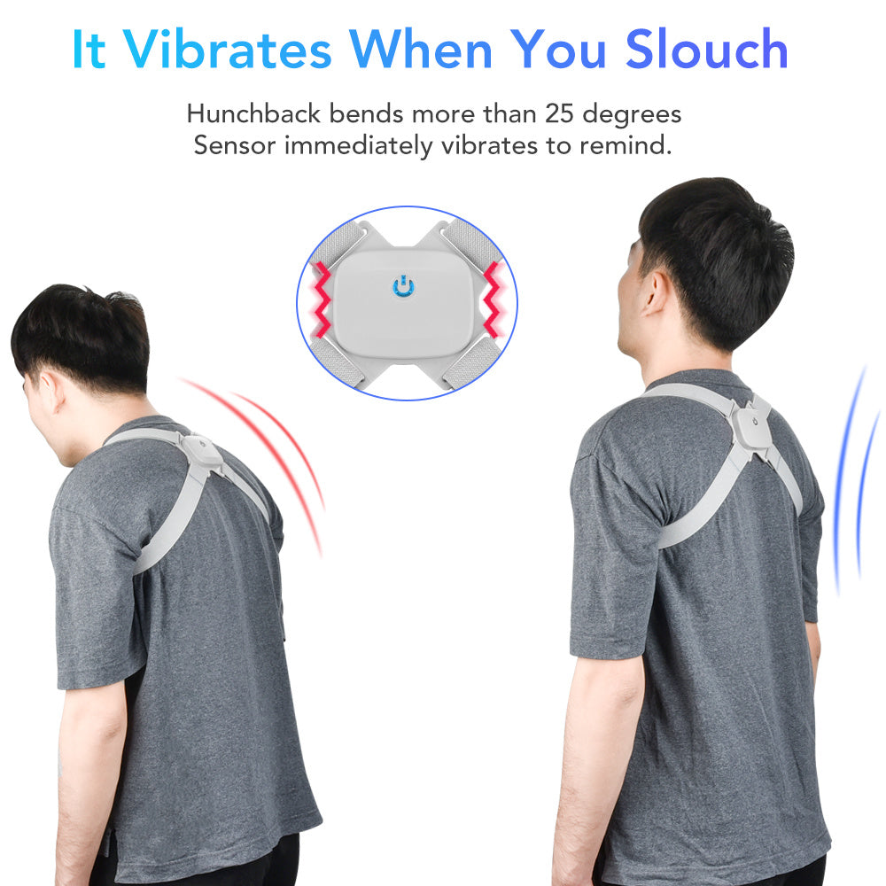 Posture Pro Ai – Intelligent Posture Correction with Smart Vibration Alerts for a Healthier Spine and Better Living 🧠📈💪🧍♂️