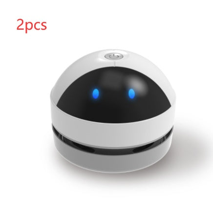 ⚡VoltBot Mini USB Vacuum – Cute Robot Keyboard Cleaner with 5000Pa Suction, Portable Dust Buster for PC, Laptop, Desk – Fun Gadget Gift for Gamers & Office Workers