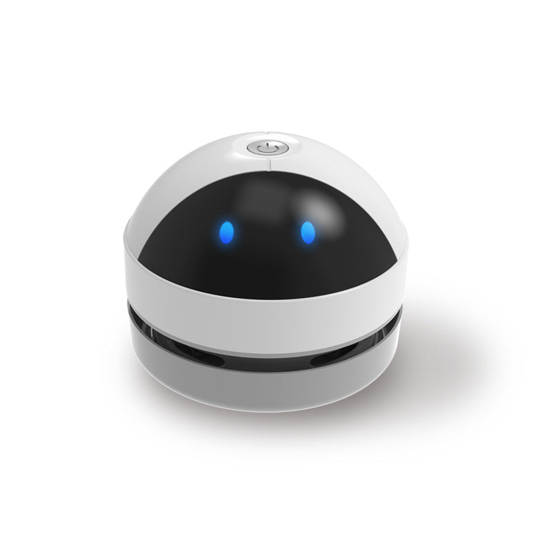 ⚡VoltBot Mini USB Vacuum – Cute Robot Keyboard Cleaner with 5000Pa Suction, Portable Dust Buster for PC, Laptop, Desk – Fun Gadget Gift for Gamers & Office Workers
