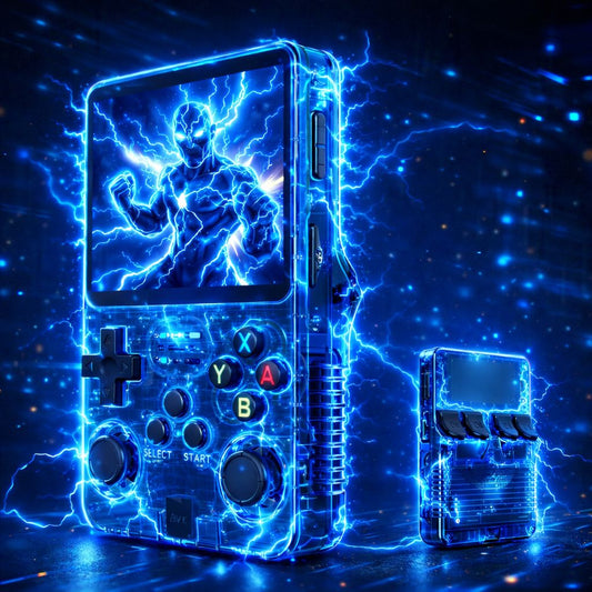 🕹️ Quantum Retro X – Mini Handheld Game Console with 15,000+ Classic Games 🎮✨ Portable, Plug & Play, Perfect Gift 🎁