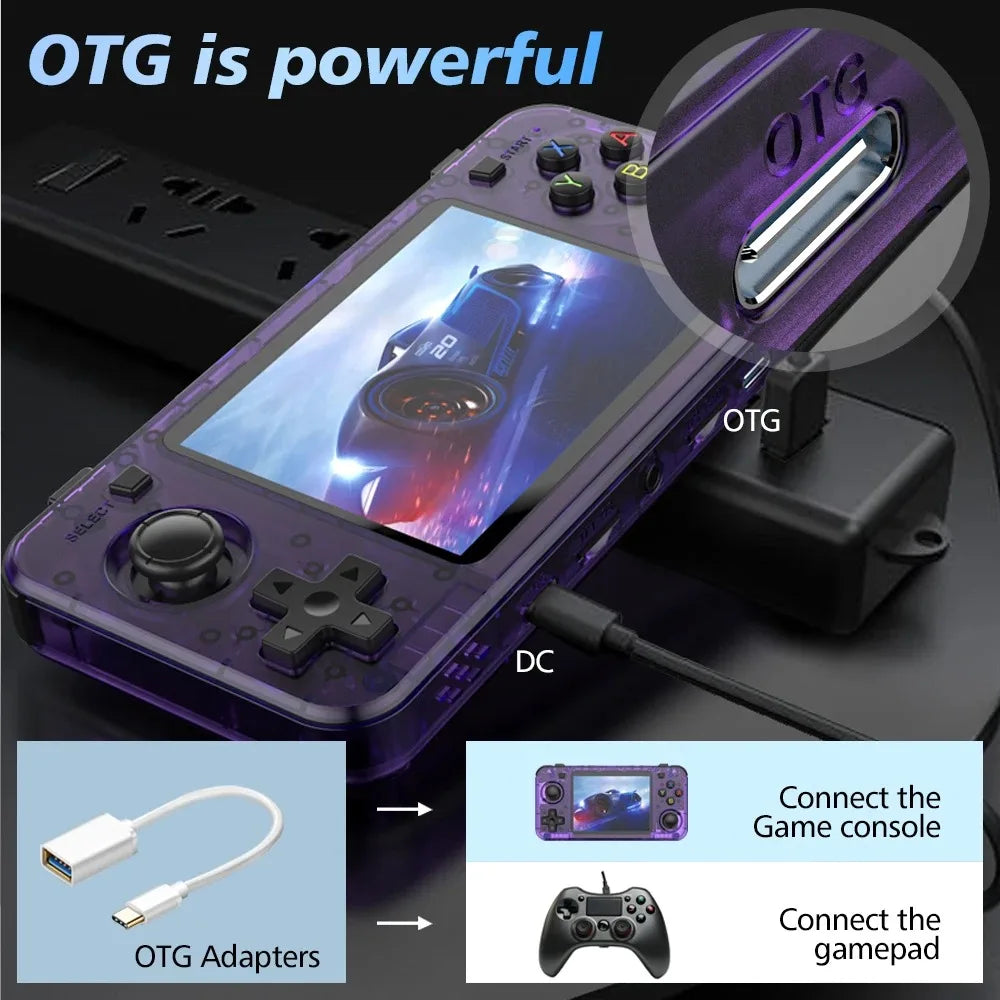 Quantum Retro Max 🎮🔥🕹️✨ – Ultimate Wide-Screen Landscape Handheld Retro Gaming Console with 20,000+ Built-In Classic Games 🚀⭐🎯
