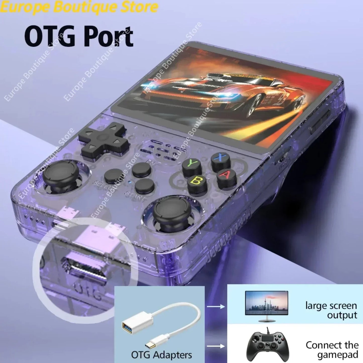 🕹️ Quantum Retro X – Mini Handheld Game Console with 15,000+ Classic Games 🎮✨ Portable, Plug & Play, Perfect Gift 🎁