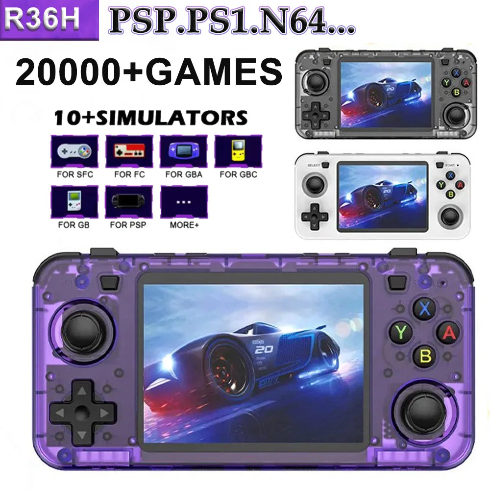 Quantum Retro Max 🎮🔥🕹️✨ – Ultimate Wide-Screen Landscape Handheld Retro Gaming Console with 20,000+ Built-In Classic Games 🚀⭐🎯