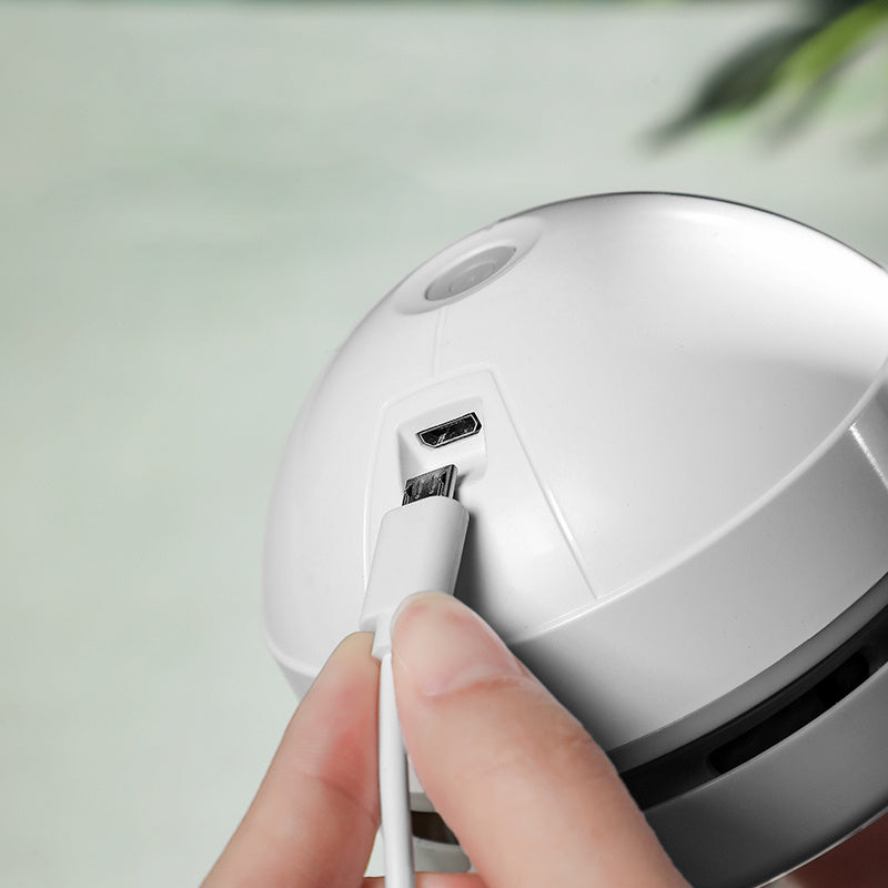 ⚡VoltBot Mini USB Vacuum – Cute Robot Keyboard Cleaner with 5000Pa Suction, Portable Dust Buster for PC, Laptop, Desk – Fun Gadget Gift for Gamers & Office Workers