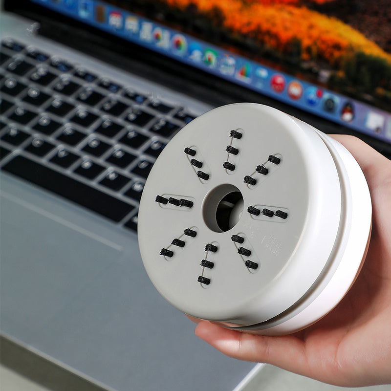⚡VoltBot Mini USB Vacuum – Cute Robot Keyboard Cleaner with 5000Pa Suction, Portable Dust Buster for PC, Laptop, Desk – Fun Gadget Gift for Gamers & Office Workers
