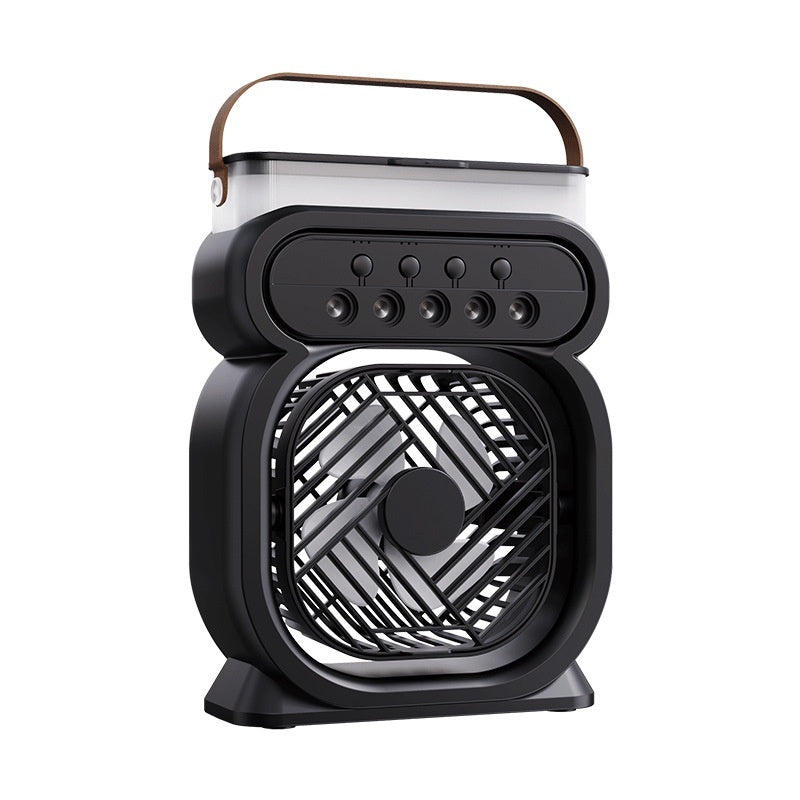 Quantum Air Conditioner ❄️ - Fan, Humidifier & Cooler with LED Lights